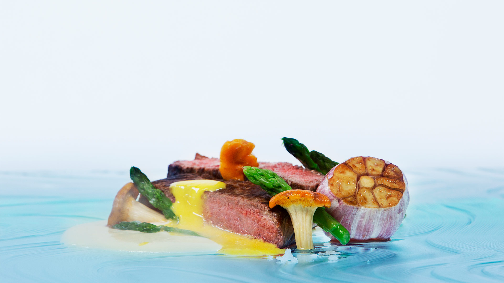 a close up of meat